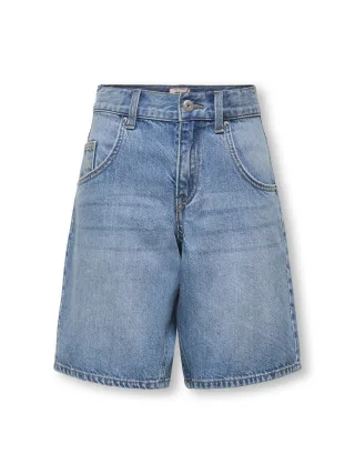 KIDS ONLY - KOGMATE REG LOOSE LONG SHORTS DNM Medium Blue Denim - Gr. - 152
