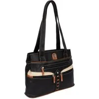 EAAKIE Umhängetasche Damen Tasche Schultertasche Umhängetasche Leder Optik Handtasche, als Schultertasche, Umhängetasche tragbar
