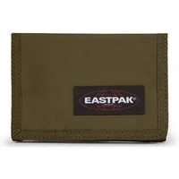 Eastpak Geldbörse CREW SINGLE, Army Olive / Grün, mit dreifachem Klettverschluss