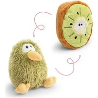 Nici Kuscheltier Let Me Out, Kiwi mit Wendefunktion, 15cm, 2in1 Wendeplüschtier