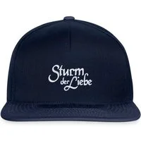 Spreadshirt Snapback Cap Sturm der Liebe Offizielles Logo Gestickt Snapback Cap (1-St)