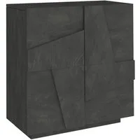 möbelando Schuhschrank Piacenza 81 x 86 x 38 cm (B/H/T)