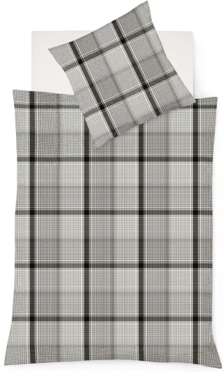 fleuresse Bettwäsche "Lech 4385" 2 Stk. Edelflanell, Baumwolle, in Gr. 135x200, 155x220, 200x200cm