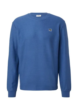 s.Oliver - Sweatshirt blau - Gr. - M