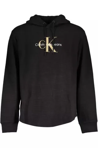 Monogram-Waffelstrick-Hoodie