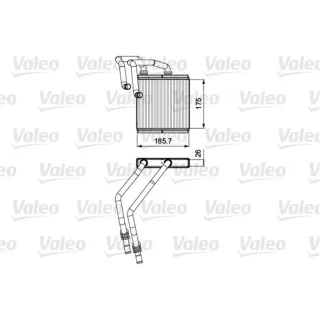 Valeo W?rmetauscher Nissan Qashqai 1