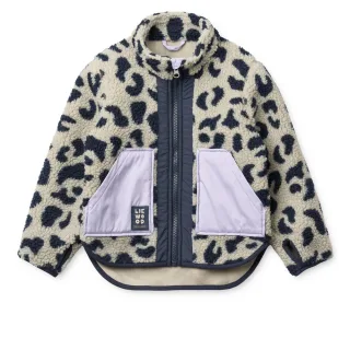 Liewood Noam Fleecejacke, Mega Leo Mist Mix Gr.92