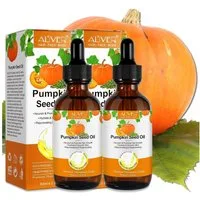 ALIVER Haaröl Kürbiskern Haaröl Haarwachstum Wimpern Bart Nägel Bio Vegan Aliver, 2-tlg., Vegan