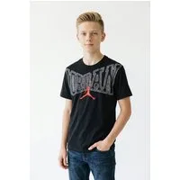 Jordan Kurzarmshirt JDB MJ TAPOUT SS TEE für Kinder, mit Rundhalsausschnitt, Kurzarmdesign, bequeme Passform