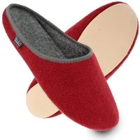 filsko Abisko Damen Herren Kinder Hausschuh Filzpantoffeln, Leichtgewicht, Gästehausschuhe, Slip-On, Gummisohle
