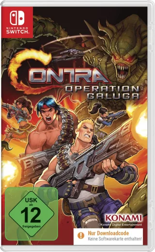 Contra: Operation Galuga (Download-Code in der Box) - Switch