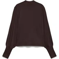 Vero Moda Strickpullover VMHOLLYKARIS LS FUNNELNECK PULLOVER BOO Viskosemischung