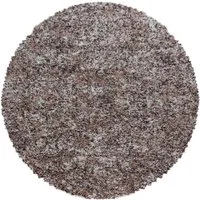 Ayyildiz Teppiche Hochflor-Teppich Enjoy Shaggy, rund, Höhe: 50 mm, melierter Langflor, Wohnzimmer