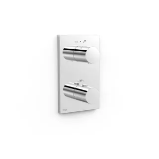 Tres Sichtbares Teil für 2 Wege Unterputzgehäuse Therm box , 21625001 21625001