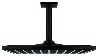 GROHE Kopfbrauseset Rainshower 310 Mono Cube, 26566 DA 142mm 1 Strahl 7,5l matt black, 265662430 265662430