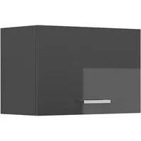 Vicco Hängeschrank R-Line, Anthrazit Hochglanz/Anthrazit, 60 cm Flach (1-St)