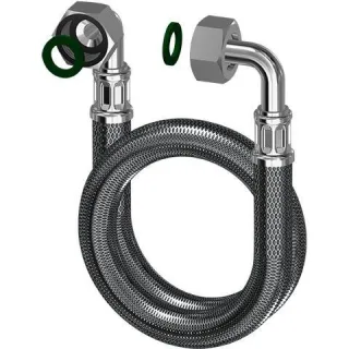 KWC Aquarotter Schlauch, G1/2xG1/2, 200 mm, DN10, S-Form, 2030056127, 2030056127 2030056127