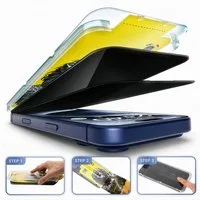 GreenHec Displayschutzglas Panzerfolie Sichtschutz iPhone 17 16 15 14 13 12 11 Pro Max 16e 17e für iPhone 11, Spar-Set, X Air, Privacy Glas Anti Spy, Schutz transparent Displayschutz 9H