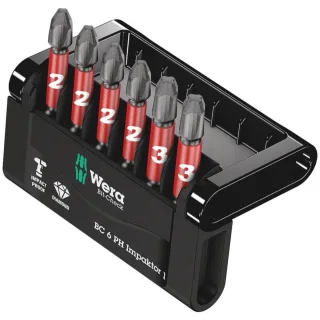 Wera Bit-Check 6 PH Impaktor 1, 6-teilig - 05057691001