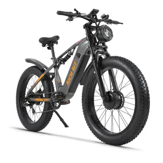 [EU DIRECT] RICH BIT C01 Electric Bike 48V 20Ah Battery 750W*2 Dual Motors Recommended Top Speed 25KM/H 26*4.0inch Tires