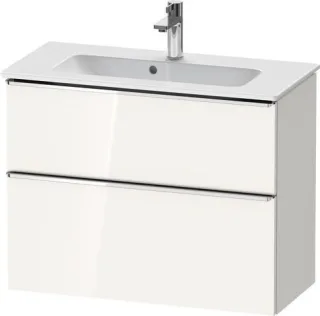 Duravit D-Neo Waschtischunterbau wandhängend Weiß Hochglanz 810x372x625 mm - DE4369010220000 DE4369010220000