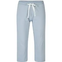 By Louise Pyjamahose Damen Capri Schlafanzughose (1-tlg) Baumwolle