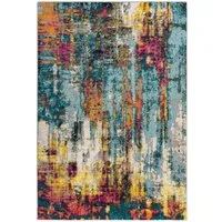 FLAIR RUGS Teppich Abstraction, rechteckig, Höhe: 10 mm, Moderner Multi-Teppich, Wohnzimmer, Schlafzimmer, Esszimmer