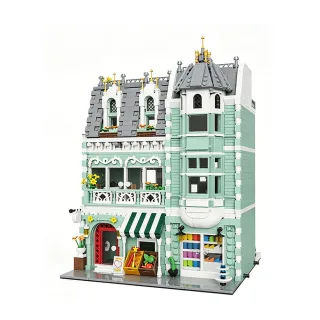 JQ10003 Toys General Store Architecture Style EducationalLED Light Strip Building Block Brick Assembly Kit for Childre