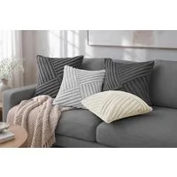 Amilian Kissenbezüge 4er Set Kissenhüllen dekorativ weich für Sofa & Couch, Kissenbezug für Dekokissen Zierkissen Kissen