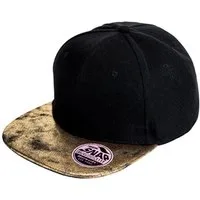 Result Headwear Baseball Cap 6 Panel-Schnitt Bronx Flat Glitter Peak Snapback Cap