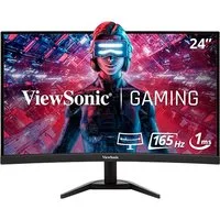 Viewsonic VX2418C Curved-Gaming-Monitor (60 cm/24 ", 1920 x 1080 px, Full HD, 1 ms Reaktionszeit, 165 Hz, VA LED)