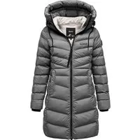 REPUBLIX Winterjacke CECELIA Damen Gefütterte Winter Jacke Mantel Parka mit großer Kapuze