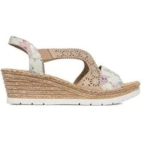 Rieker Rieker Damen-Sandalen Beige 61916-90 Sandale