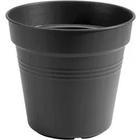 Elho Blumentopf Elho Pflanztopf Green Basics Ø 21 x 19 cm schwarz