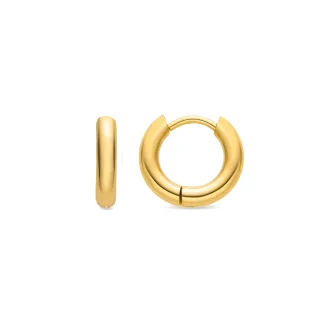 Luxenter Ohrringe mit 18 Karat Goldauflage - Bradwa