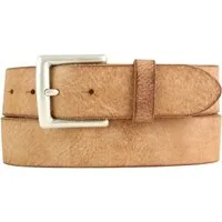 BELTINGER Ledergürtel Gürtel aus weichem Vollrindleder Used-Look 4 cm - Ledergürtel für Herr (1-St)