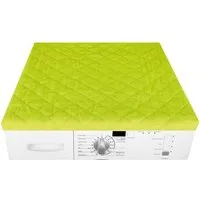 Bestlivings Waschmaschinenbezug 60x60cm aus Baumwolle/Polyester, mit Gummizug, Frottee-Steppung, maschinenwaschbar & trocknergeeignet