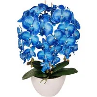 Kunstorchidee Orchidee, damich, Höhe 60 cm, Künstliche Orchideenblumen wie lebende 60 cm