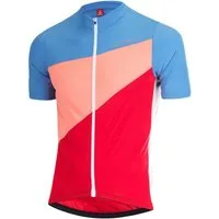 Löffler T-Shirt Fahrrad-Shirt Bike Jersey Lefty (Full-Zip, 3 Rückentaschen)