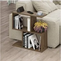 Decortie Beistelltisch Homemania, Modern Seite Ende Beistelltisch, Couchtisch, 60 x 19,5 x 60 cm