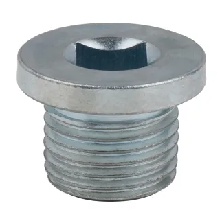 KS Tools Ölablassschraube, Innen4kant 8mm, M16x1,5x13mm, 1er-Pack, 16 mm - 430.0041