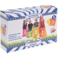 Stolz GmbH Spiel Sackhüpfen-Spiel 4er-Set Größe 71x50cm Sprungsack, Sackhüpfen