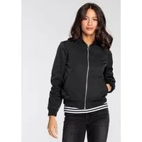 AJC Blouson mit Rippkragen, praktische Eingrifftaschen, Leichte Übergangsjacke