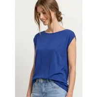 STREET ONE T-Shirt mit U-Boot-Ausschnitt