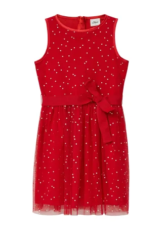s.Oliver - Kleid rot - Gr. - 92