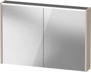 Duravit D-Code Spiegelschrank mit LED Beleuchtung Türen 2, DC7107091911000