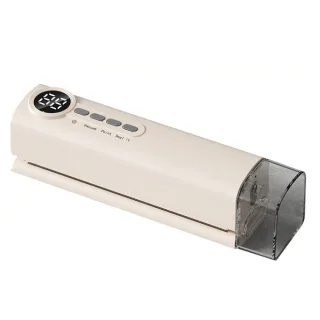 Comfook Portable Vacuum Sealer Machine USB Rechargeable with 62KPa Strong Suction for Storage, Bags, Containers & Inflat