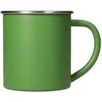 elasto Becher ADVENTURA Outdoor Trinkbecher aus Edelstahl 340ml BPA-frei, Kaffeebecher, Teetasse, camping Zubehör, Becher mit Henkel, robust