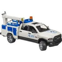 RAM 2500 Service Truck mit Kran und Rundumleuchte, Modellfahrzeug