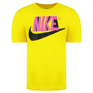 Nike Standard Fit Short Sleeve Crew Hals Yellow Herren T-Shirt Cu9104 735